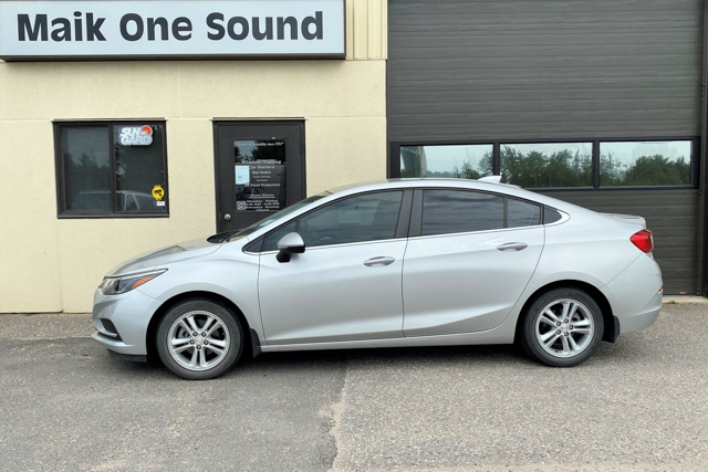 Chevrolet 016 Cruze with professional window tint in North Bay